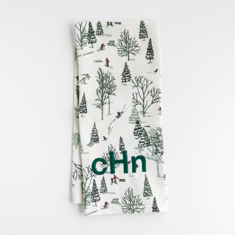 Winter Joy Organic Cotton Kitchen Towel - image 3 of 4