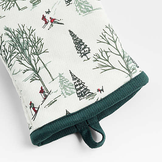 Winter Joy Organic Cotton Oven Mitt