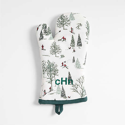 Winter Joy Organic Cotton Oven Mitt