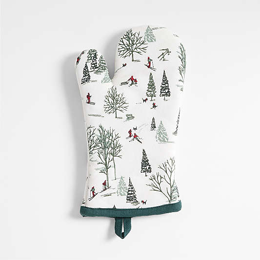 Winter Joy Organic Cotton Oven Mitt