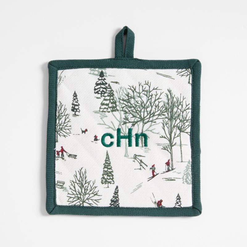 Winter Joy Organic Cotton Pot Holder - image 3 of 6