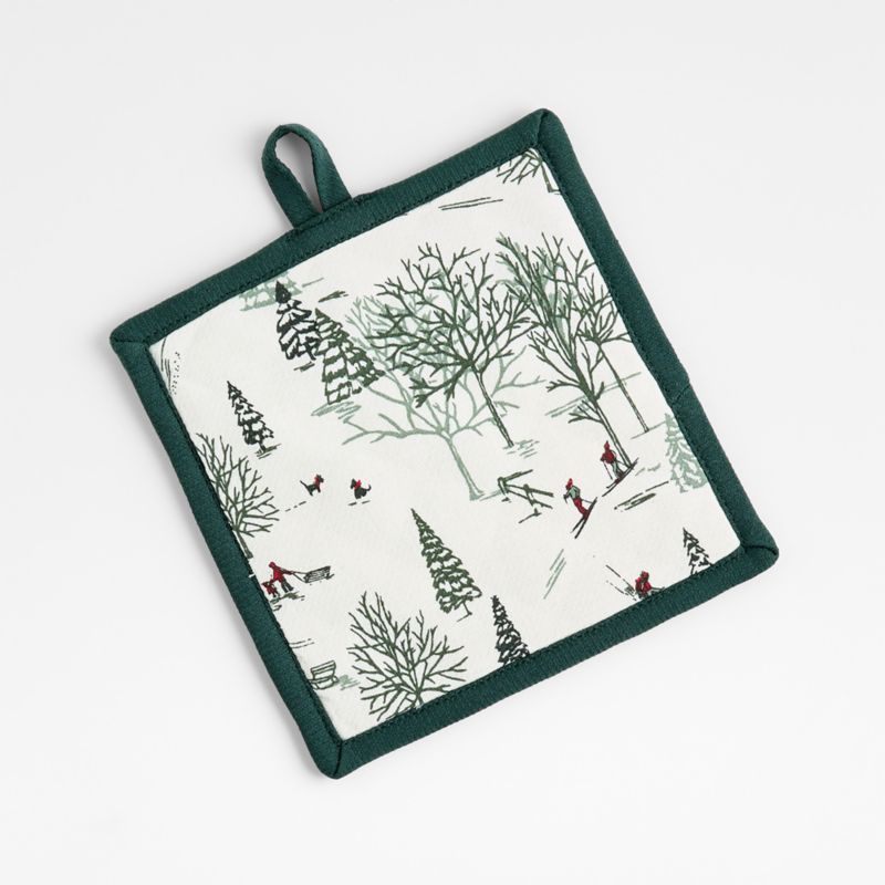 Winter Joy Organic Cotton Pot Holder - image 0 of 6