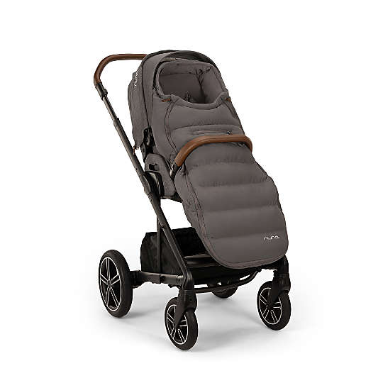 Nuna ® Granite Grey Winter Stroller Footmuff and Mitten Set