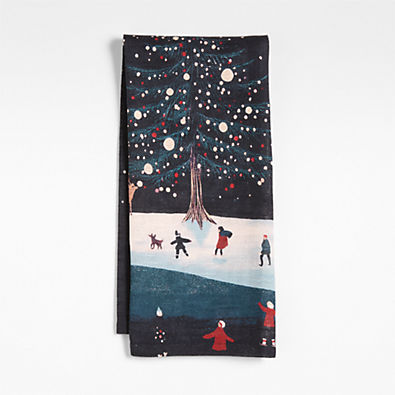 View Winter Village Dish Towel details