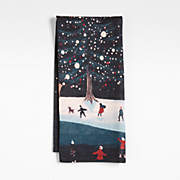 Winter Village Dish Towel