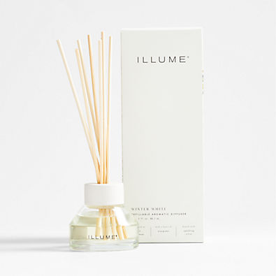 View Illume Winter White Holiday Scented Reed Diffuser<br /> details