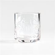 Winterberry 11-oz. Etched Double-Old Fashioned Glass