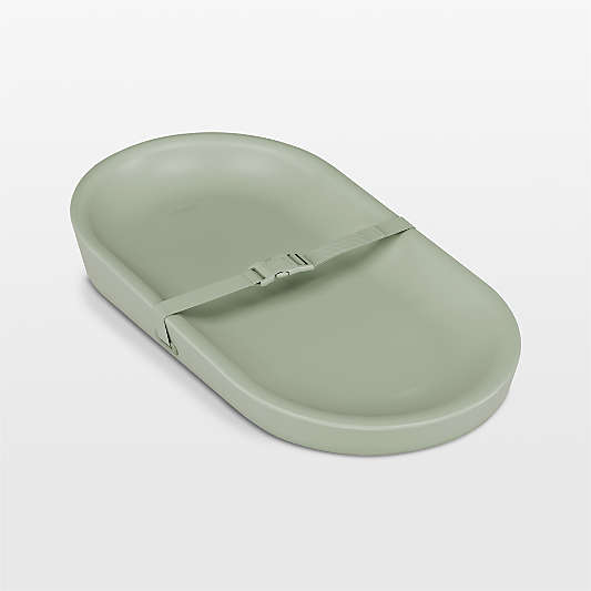 Lalo Sage Green Wipeable Baby Diaper Changing Pad