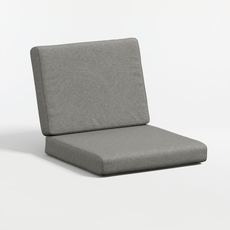 Replacement Walker Range Dune Stripe Sunbrella ® Outdoor Dining Armchair Cushion - image 1 of 2