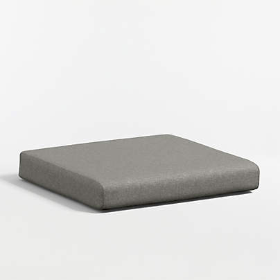 Replacement Walker Canvas Charcoal Sunbrella ® Outdoor Dining Chair Cushion