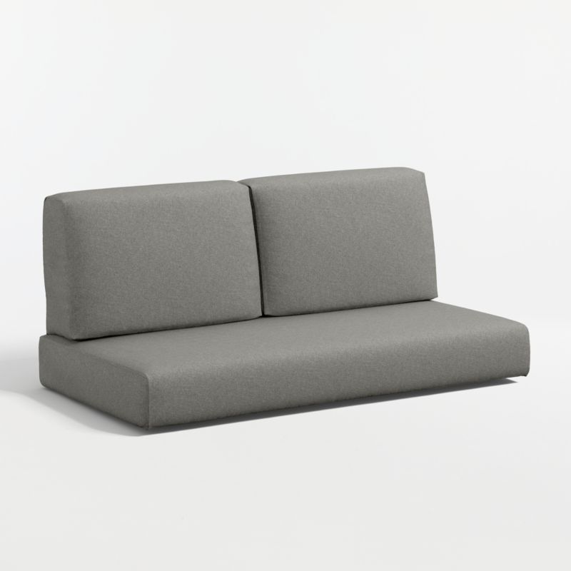 Replacement Walker Range Dune Stripe Sunbrella ® Outdoor Loveseat Cushion - image 1 of 2