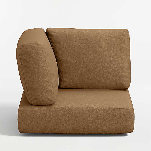 Replacement Walker Cast Teak Sunbrella ® Outdoor Sectional Corner Cushion