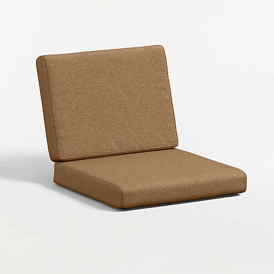 Replacement Walker Cast Teak Sunbrella ® Outdoor Dining Armchair Cushion