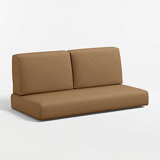 Replacement Walker Cast Teak Sunbrella ® Outdoor Loveseat Cushion