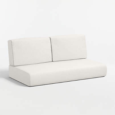 Replacement Walker Canvas Canvas Sunbrella ® Outdoor Loveseat Sectional Cushion