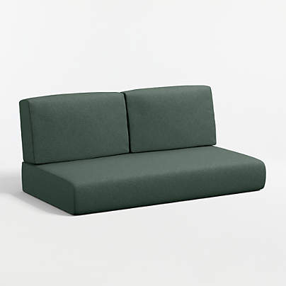 Replacement Walker Cast Ivy Sunbrella ® Outdoor Loveseat Sectional Cushion