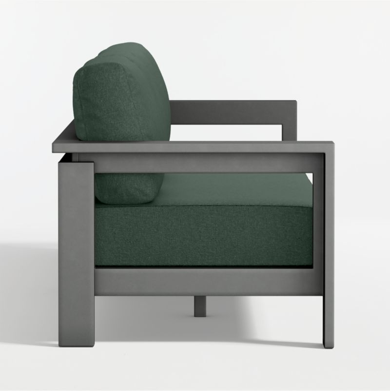 Walker 117" 2-Piece Metal Sectional Sofa with Cast Ivy Sunbrella ® Cushions - image 14 of 17