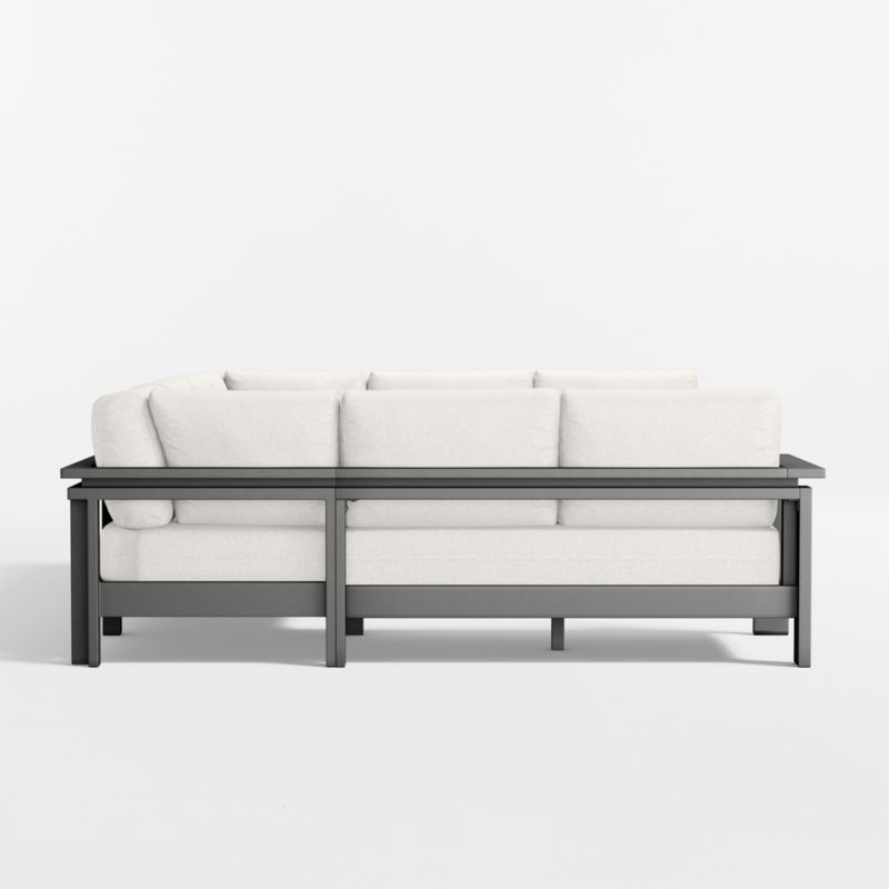 Walker Metal 5-Piece Outdoor Sectional Sofa with Canvas Canvas Sunbrella ® Cushions - image 15 of 17