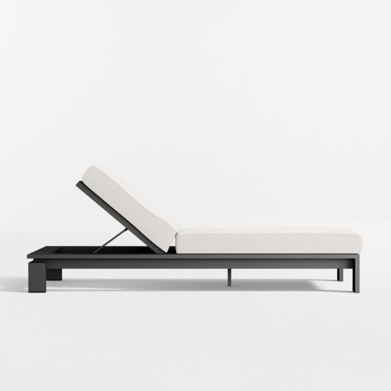 Walker Metal Outdoor Sun Lounger with Canvas Canvas Sunbrella ® Cushion - image 5 of 9