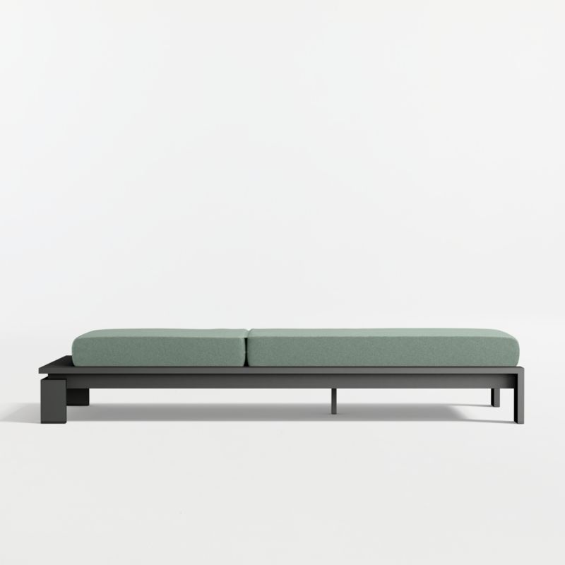 Walker Metal Outdoor Sun Lounger with Canvas Spa Sunbrella ® Cushion - image 6 of 9