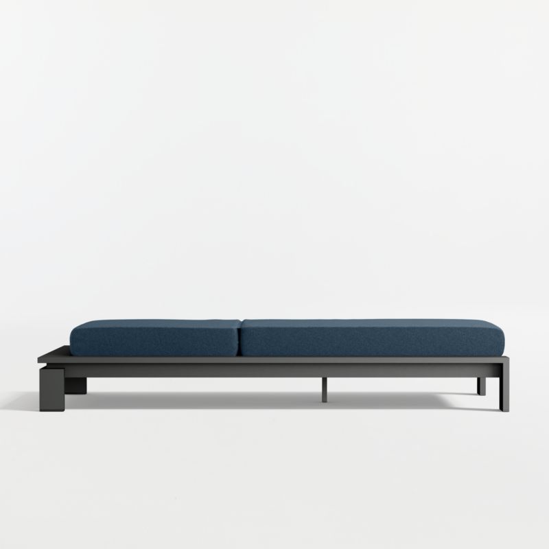 Walker Metal Outdoor Sun Lounger with Cast Harbor Sunbrella ® Cushion - image 6 of 9