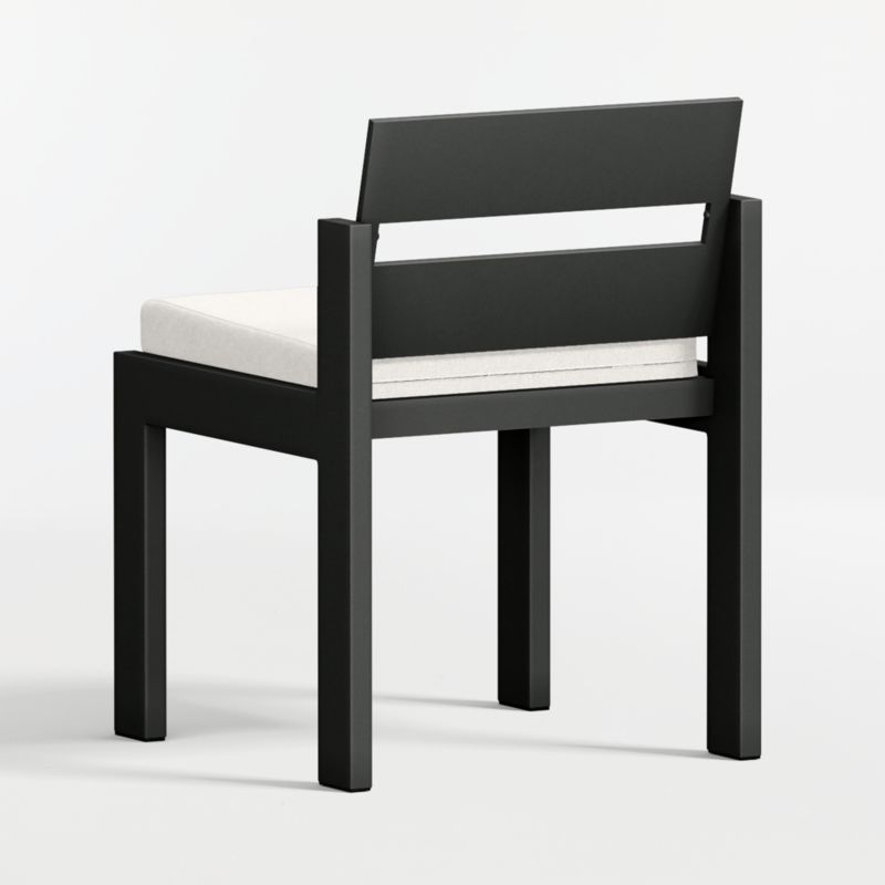 Walker Metal Outdoor Dining Chair with Canvas Canvas Sunbrella ® Cushions - image 12 of 13