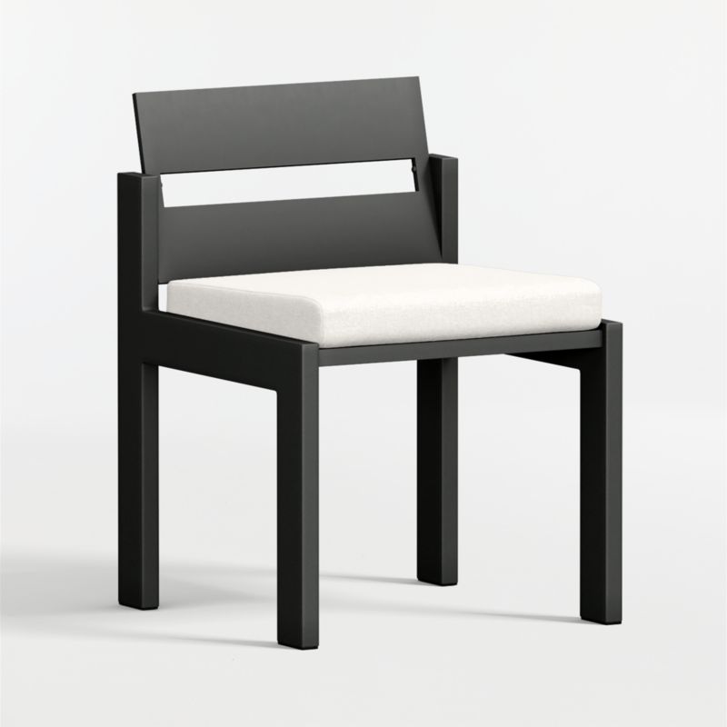 Walker 96"-144" Metal Extendable Outdoor Dining Table Set with Canvas Natural Sunbrella ® Cushions - image 10 of 10