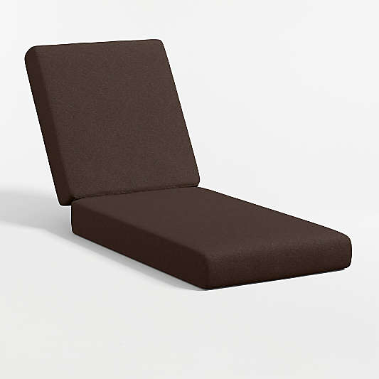 Replacement Walker Canvas Java Sunbrella ® Outdoor Sun Lounger Cushion