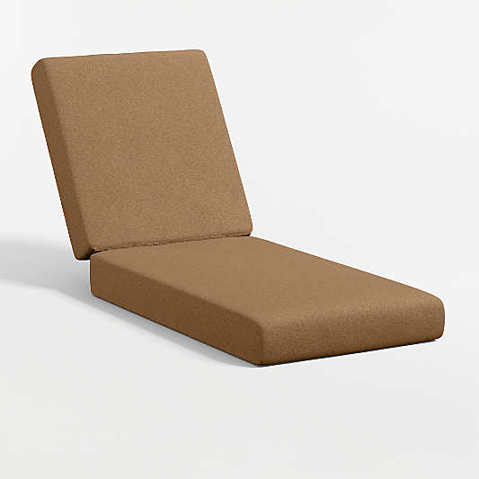 Replacement Walker Cast Teak Sunbrella ® Outdoor Sun Lounger Cushion