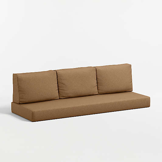 Replacement Walker Cast Teak Sunbrella ® Outdoor Sofa Cushion