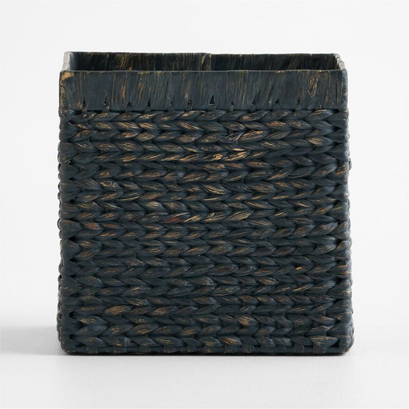 Wonderful Wicker Blue 11" Kids Storage Basket - image 3 of 5