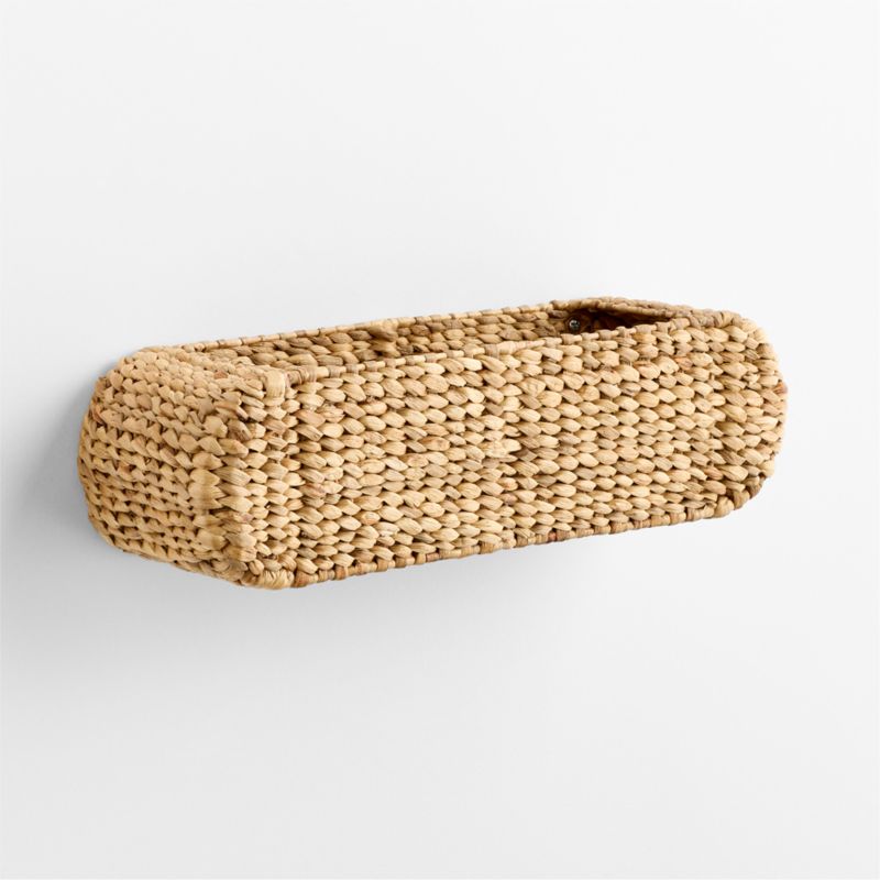 Wonderful Wicker Natural Kids Book Shelf Bin - image 2 of 4