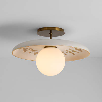 Wonderland Semi-Flush Mount 19" Kids Ceiling Light