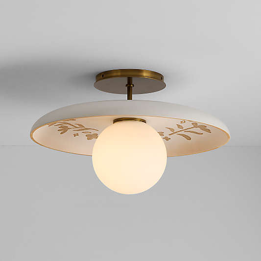 Wonderland Semi-Flush Mount 19" Kids Ceiling Light