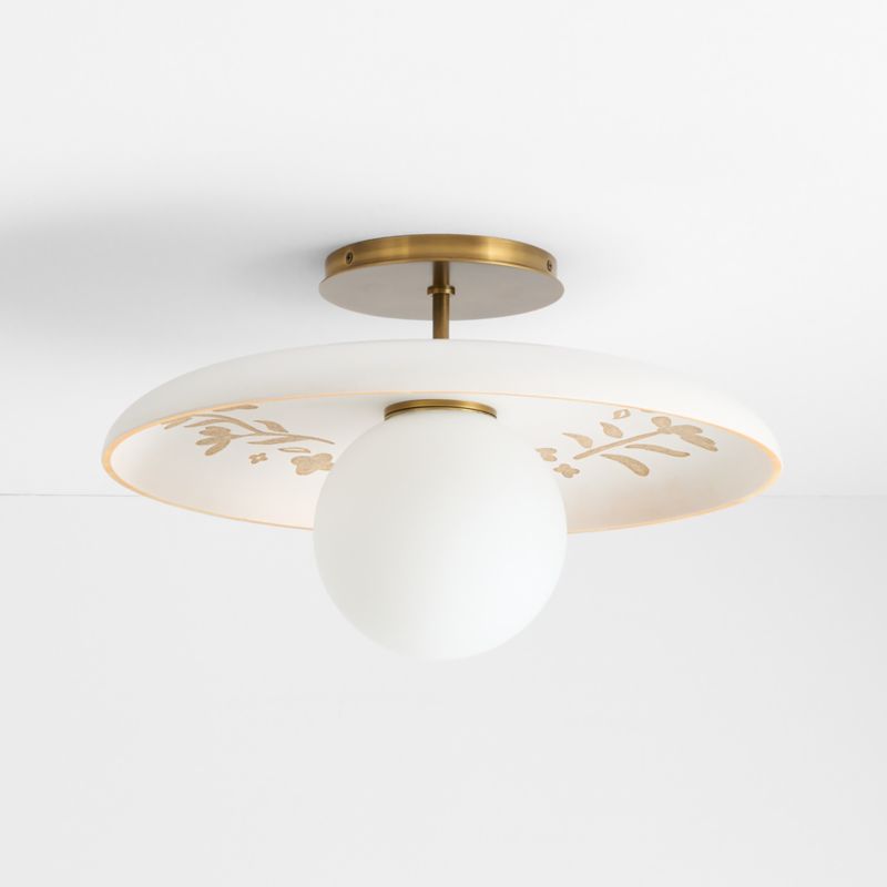 Wonderland Semi-Flush Mount 19" Kids Ceiling Light - image 1 of 3