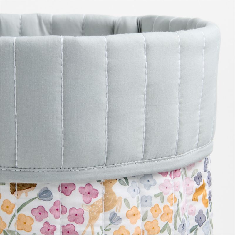 Wonderland Quilted Kids Shelf Storage Bin - image 3 of 4