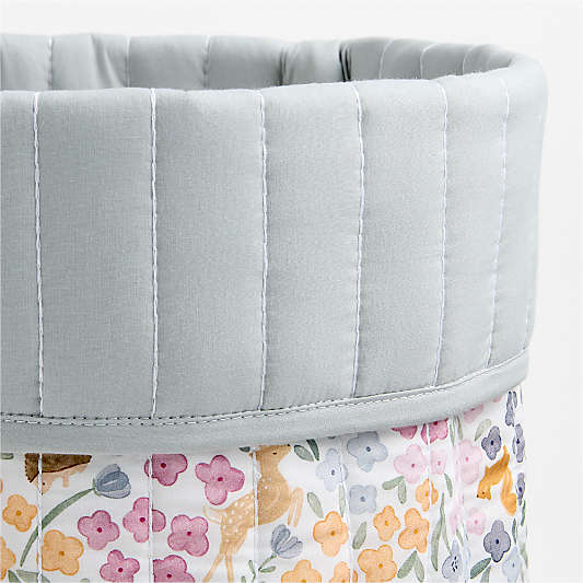 Wonderland Quilted Kids Shelf Storage Bin