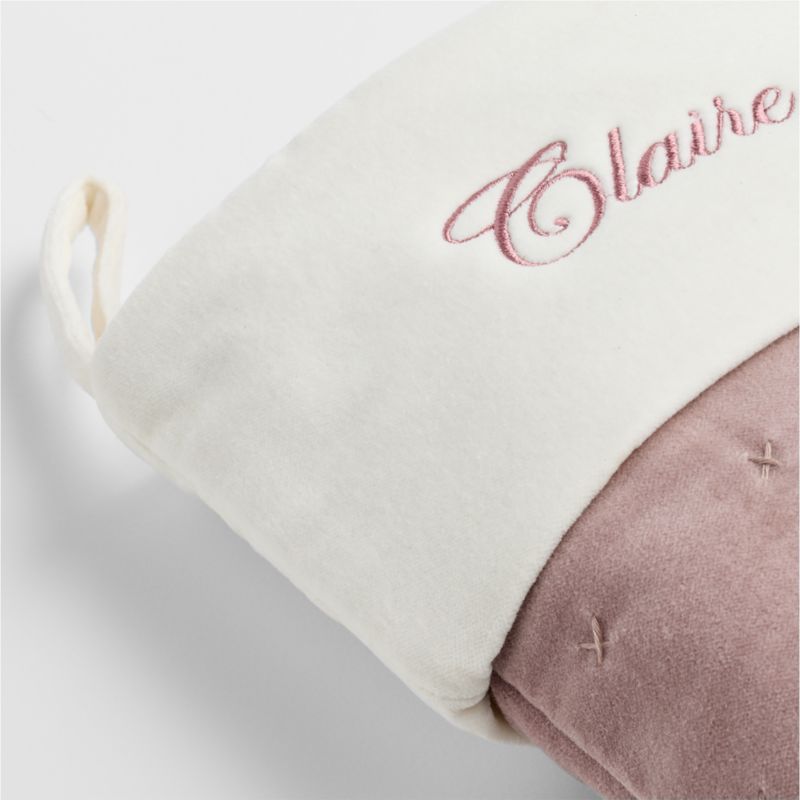 Wonderland Velvet Sugar Plum Fairy Kids Christmas Stocking - image 4 of 6