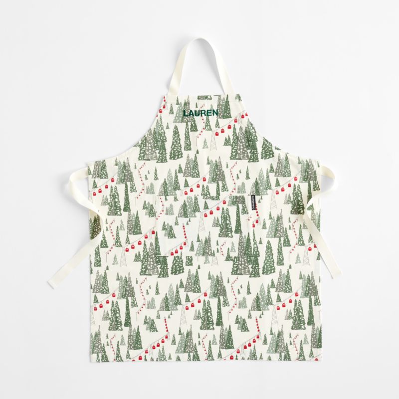 Winter Gondola Organic Cotton Apron - image 2 of 3
