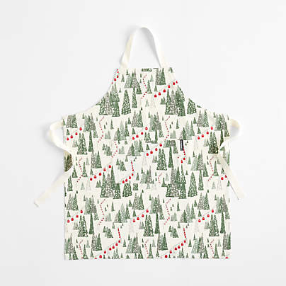 Winter Gondola Organic Cotton Apron