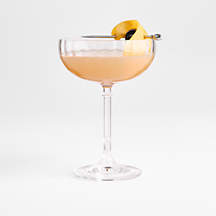 Wolcott Optic 7-Oz. Coupe Glass + Reviews | Crate & Barrel