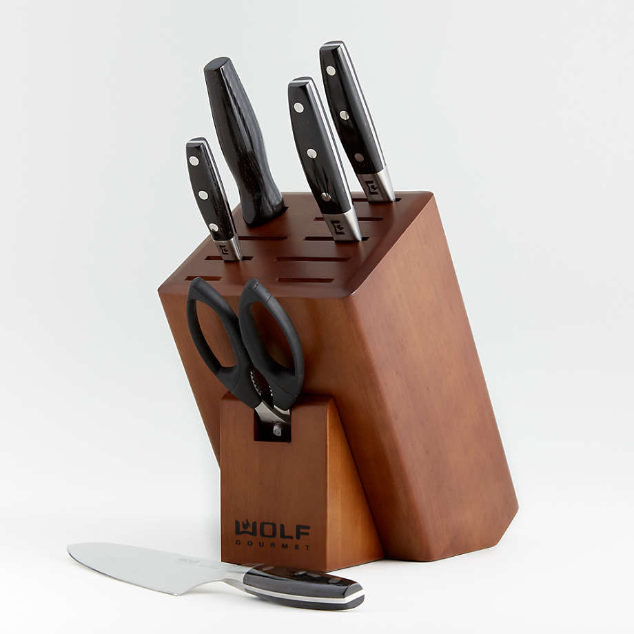 7 piece Knife Set Made by Generation German style Knives with Case