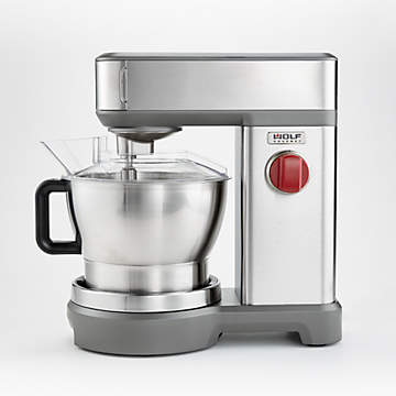 GE Profile Carbon Black 7-Quart Smart Mixer with Auto Sense + Reviews, Crate & Barrel