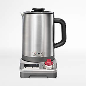 Wolf Gourmet Automatic Drip Coffee Maker - Stainless Steel With Red Knob -  Yahoo Shopping