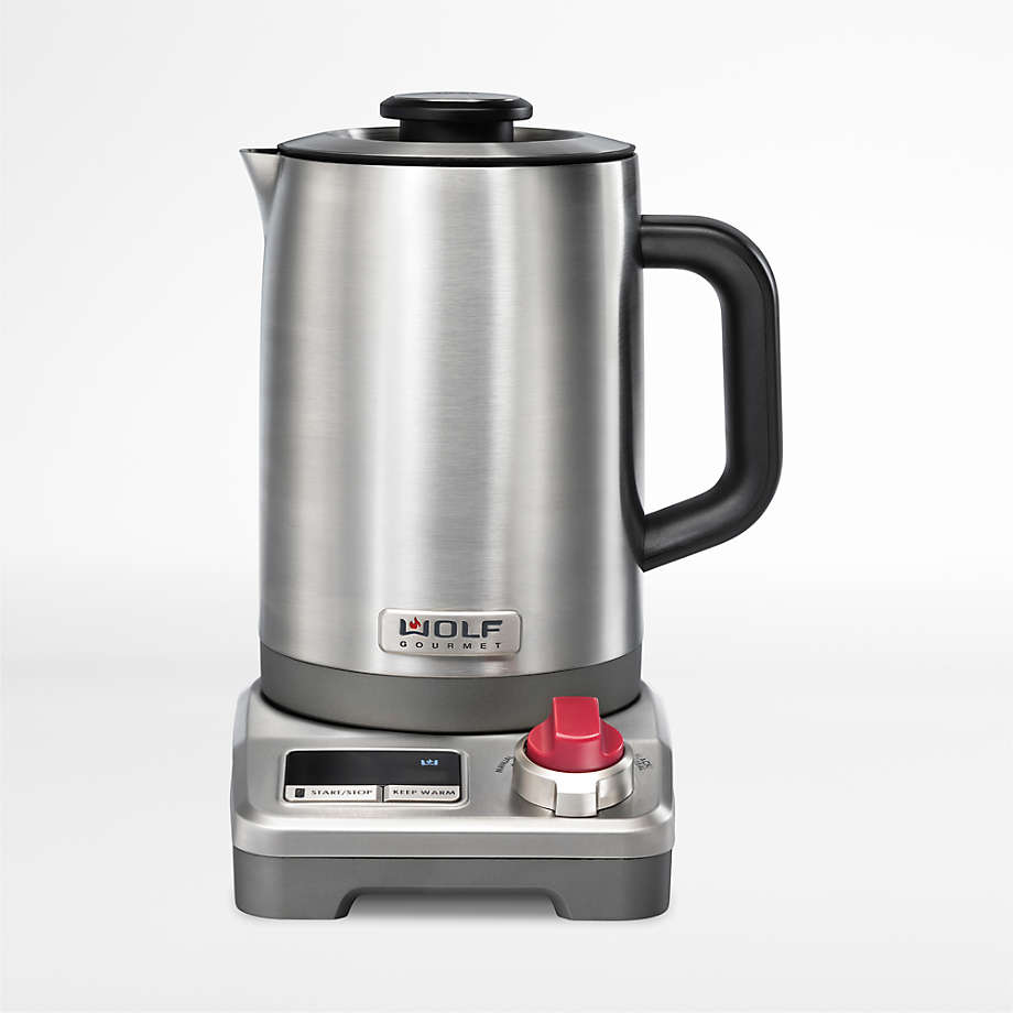 Wolf Gourmet True Temperature Electric Tea Kettle + Reviews Crate