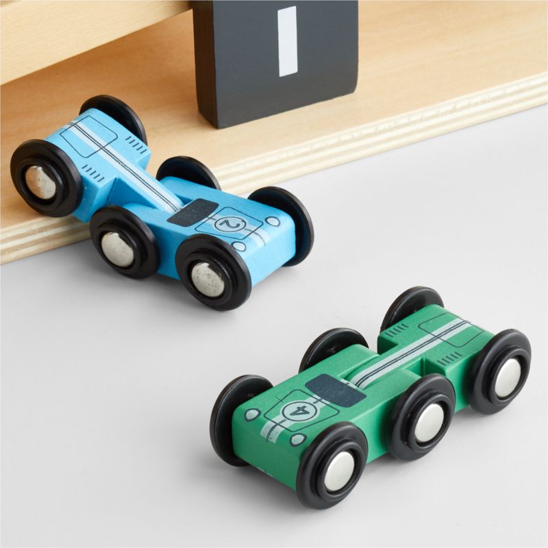 Wonder & Wise by Asweets Kids Wooden Car Track