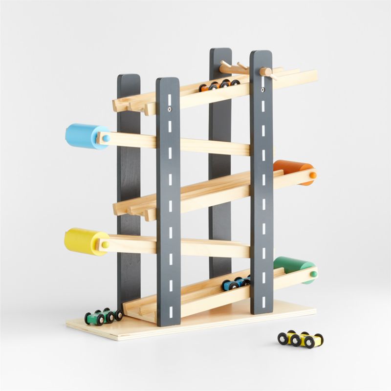 Wonder & Wise by Asweets Kids Wooden Car Track