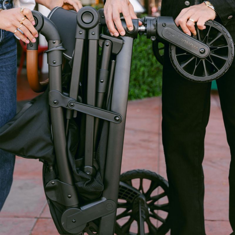 Wonderfold ® L2 Black Double Kids Stroller Wagon - image 2 of 9