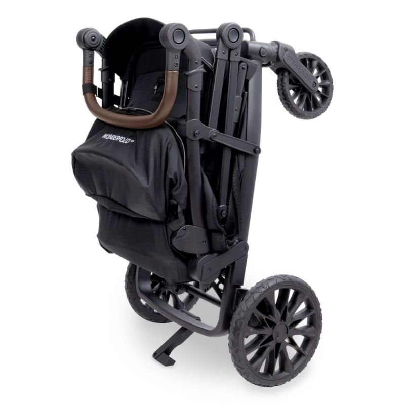 Wonderfold ® L2 Black Double Kids Stroller Wagon - image 6 of 9
