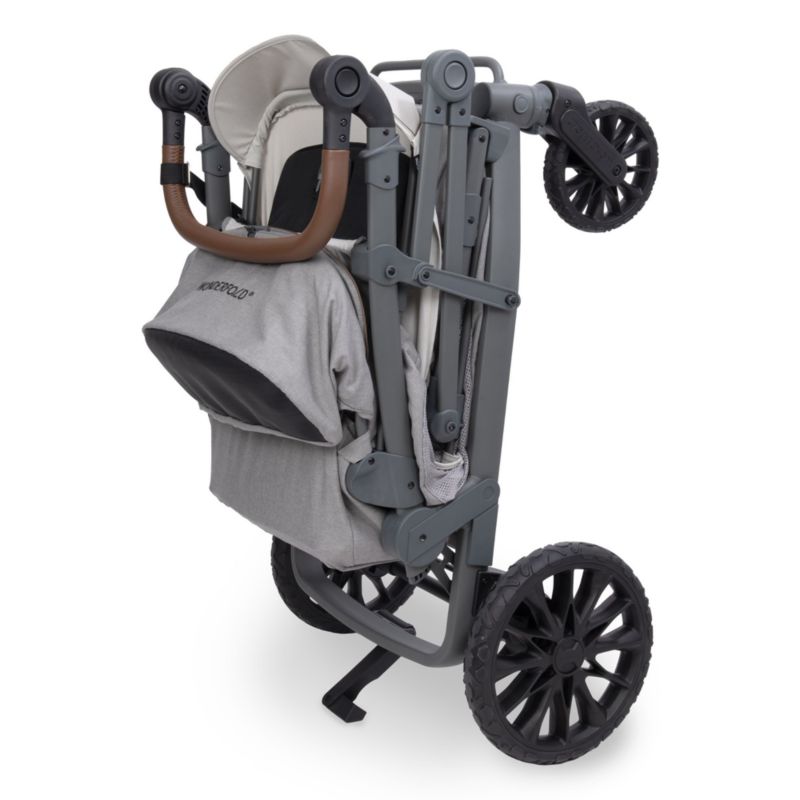 Wonderfold ® L2 Grey Double Kids Stroller Wagon - image 8 of 10